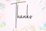 Birthday | Script Font, a Handwritten Font by Scratchones (Thumbnail 8 of 8)