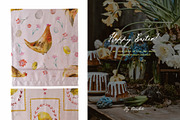 Chicken Easter seamless patterns, a Pattern Graphic by Vero Arts (Thumbnail 11 of 12)
