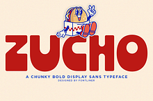 Zucho - Bold Chunky Sans Font