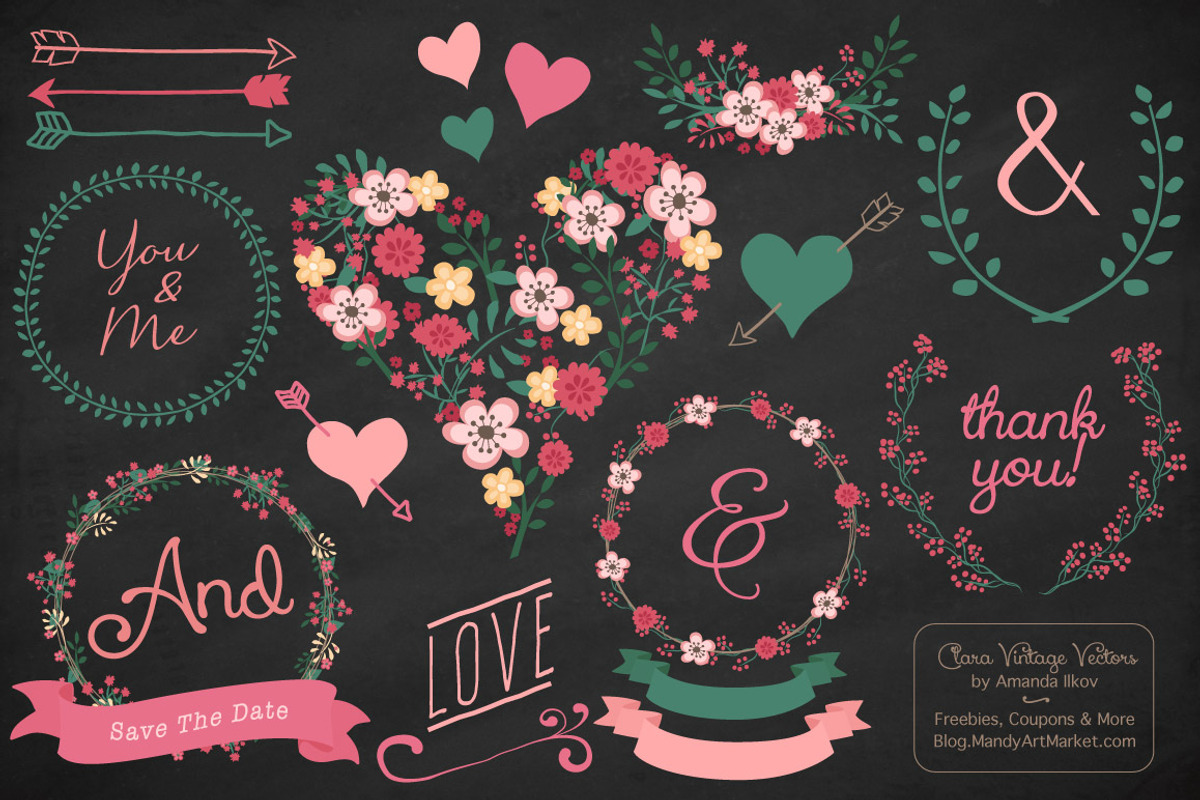 Rose Garden Floral Heart, an Illustration by Amanda Ilkov (Photo 2 of 4)