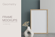 Frame Mockup Kit Geometry, a Product Mockup by MockupsMarket (Thumbnail 6 of 9)