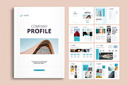 Company Profile Template, a Brochure Template by WOWPro (Thumbnail 1 of 10)