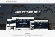 Independence Bootstrap Template, a Bootstrap Template by IceTemplates (Thumbnail 2 of 4)