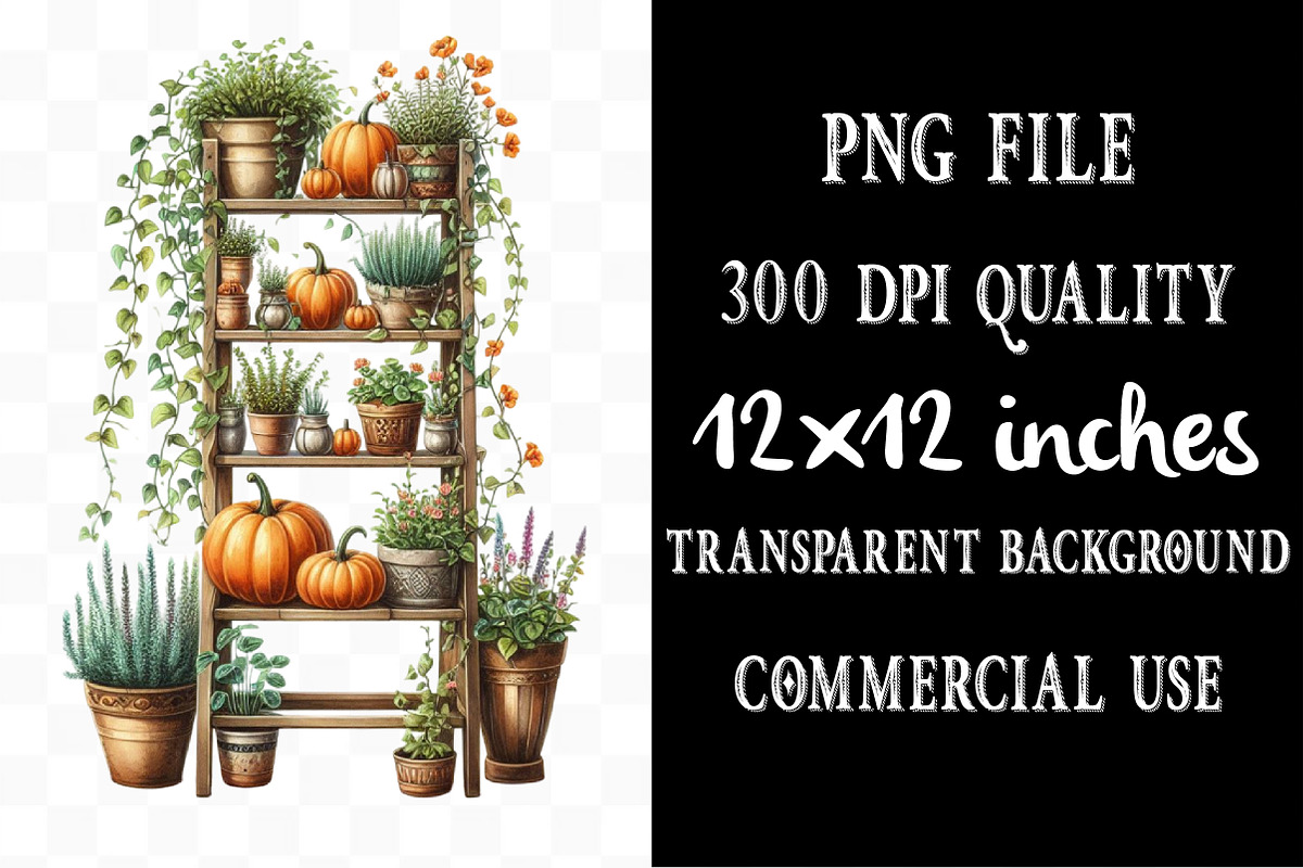 Green Autumn Clipart, an Illustration by Designking (Photo 5 of 5)
