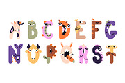 English alphabet, monsters letters, an Animal Illustration by PaperTrident (Thumbnail 2 of 5)