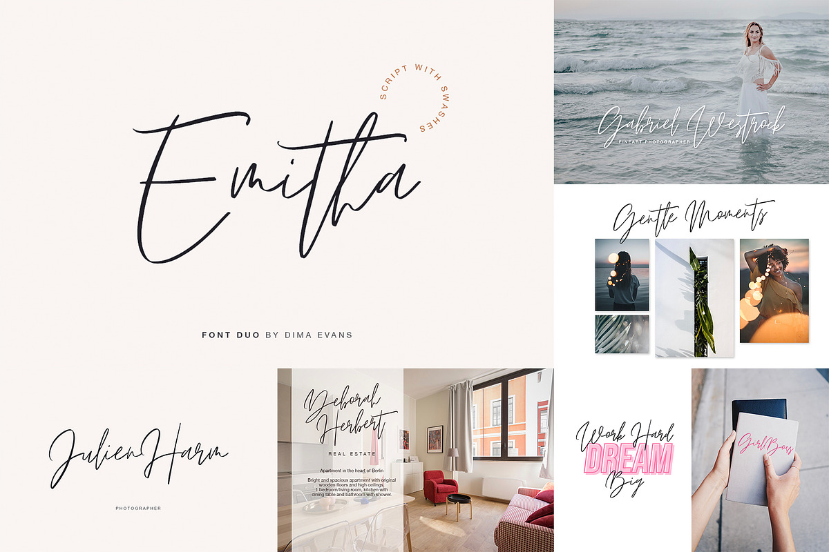 Girly Handwritten Font Bundle, a Handwritten Font by supfonts (Photo 5 of 11)