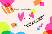 140+ procreate riso shape stamps, a Brush Add-On by laura.design (Thumbnail 9 of 10)