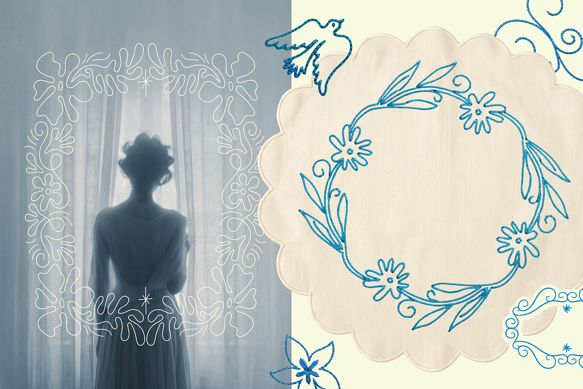 Decorative Frames & Embroidery, an Object Graphic by venimo (Photo 8 of 12)