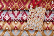 Ikat seamless pattern collection., a Pattern Graphic by AnaGuziiArt (Thumbnail 7 of 11)