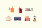 Kitchen Tools Element Collection, a Food Illustration by Loin Studio (Thumbnail 3 of 4)