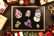 Christmas Groovy Element, an Illustration by HunEyy (Thumbnail 7 of 7)