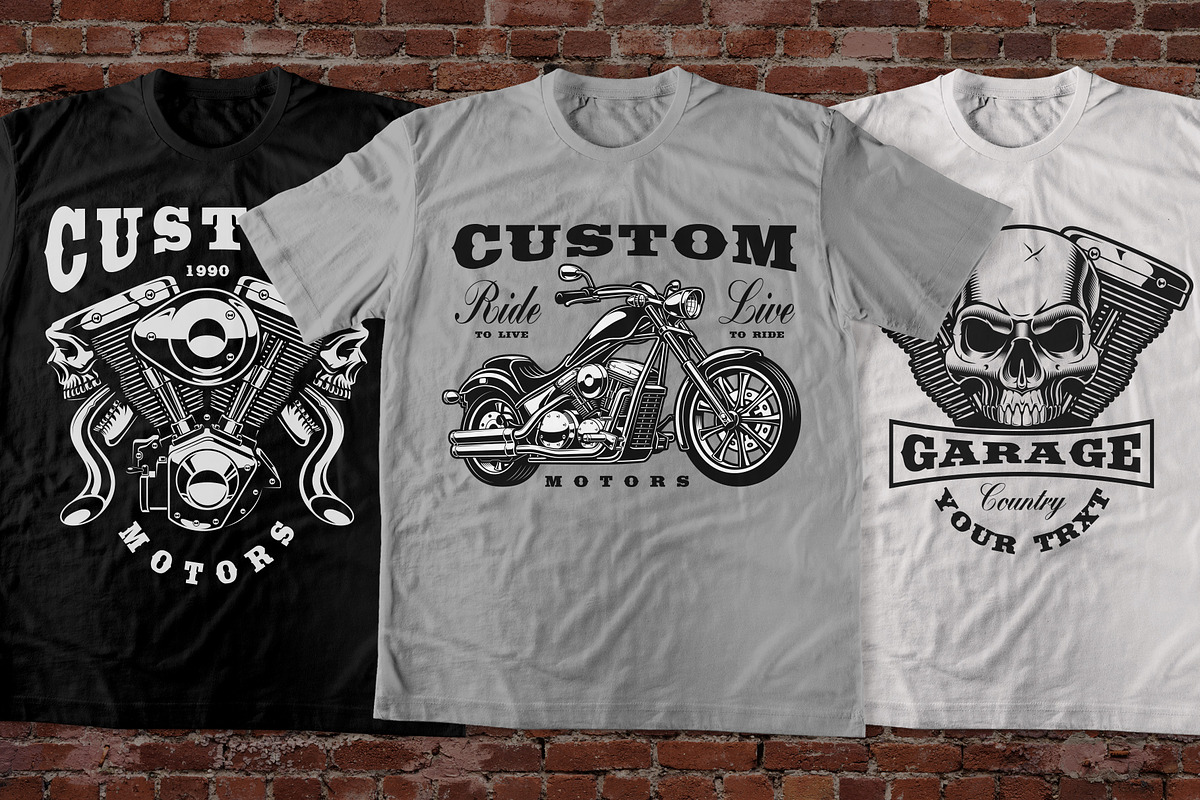 100 T-shirt Designs Bundle, an Illustration by Harry Kasyanov (Photo 27 of 37)