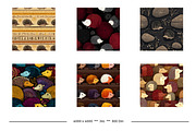 Hedgehog Retro Art Style Patterns, a Pattern Graphic by karenfoleyphoto (Thumbnail 6 of 12)