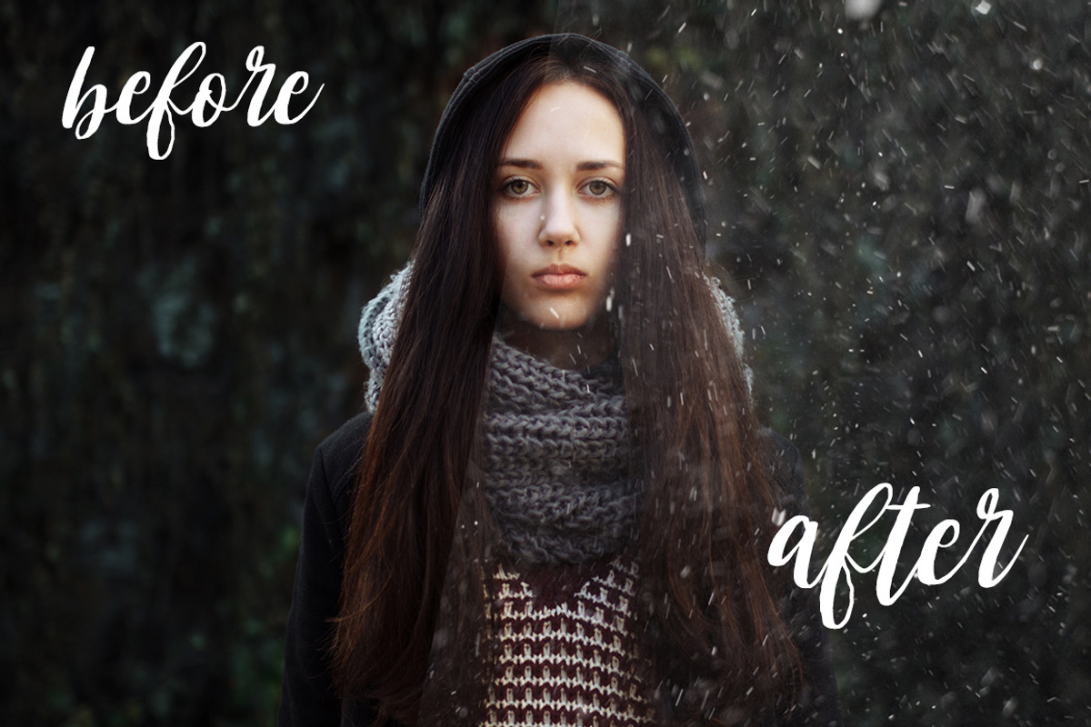 Snow & Dust Effect Photoshop, an Action Add-On by PhotoSpirit (Photo 4 of 8)