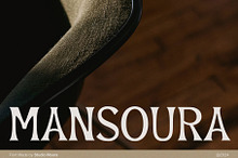 Mansoura - Display Font