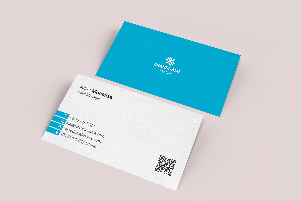 Professional Business Card Template, a Business Card Template by designSultan (Photo 4 of 5)