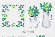 Cute eucalyptus mini set, a Decorative Illustration by Maria's little shop (Thumbnail 3 of 7)