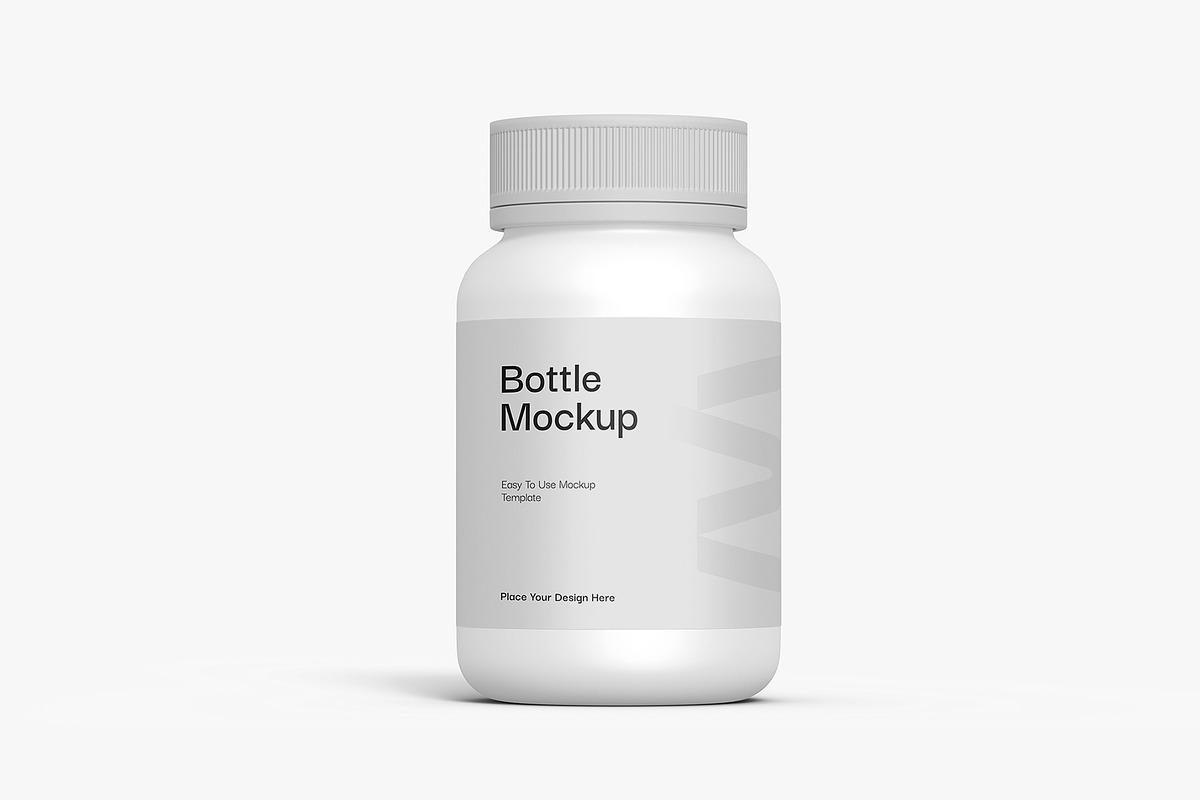 Pills Bottle PSD Mockup, a Packaging Mockup by graphypix (Photo 4 of 4)