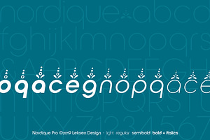 Nordique Pro Semibold Italic
