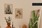 TROPICAL JUNGLE PRINTS GALLERY, a Background Graphic by Lana Elanor (Thumbnail 3 of 10)