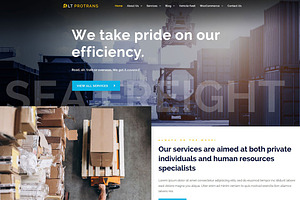 LT ProTrans Transport WP Theme