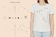 Constellations Procreate Brushes, a Brush Add-On by NinaFedorova (Thumbnail 2 of 5)