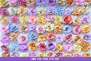 3D Rolled Paper Flowers SVG, a Graphic by Digital_Craftyfox (Thumbnail 3 of 11)