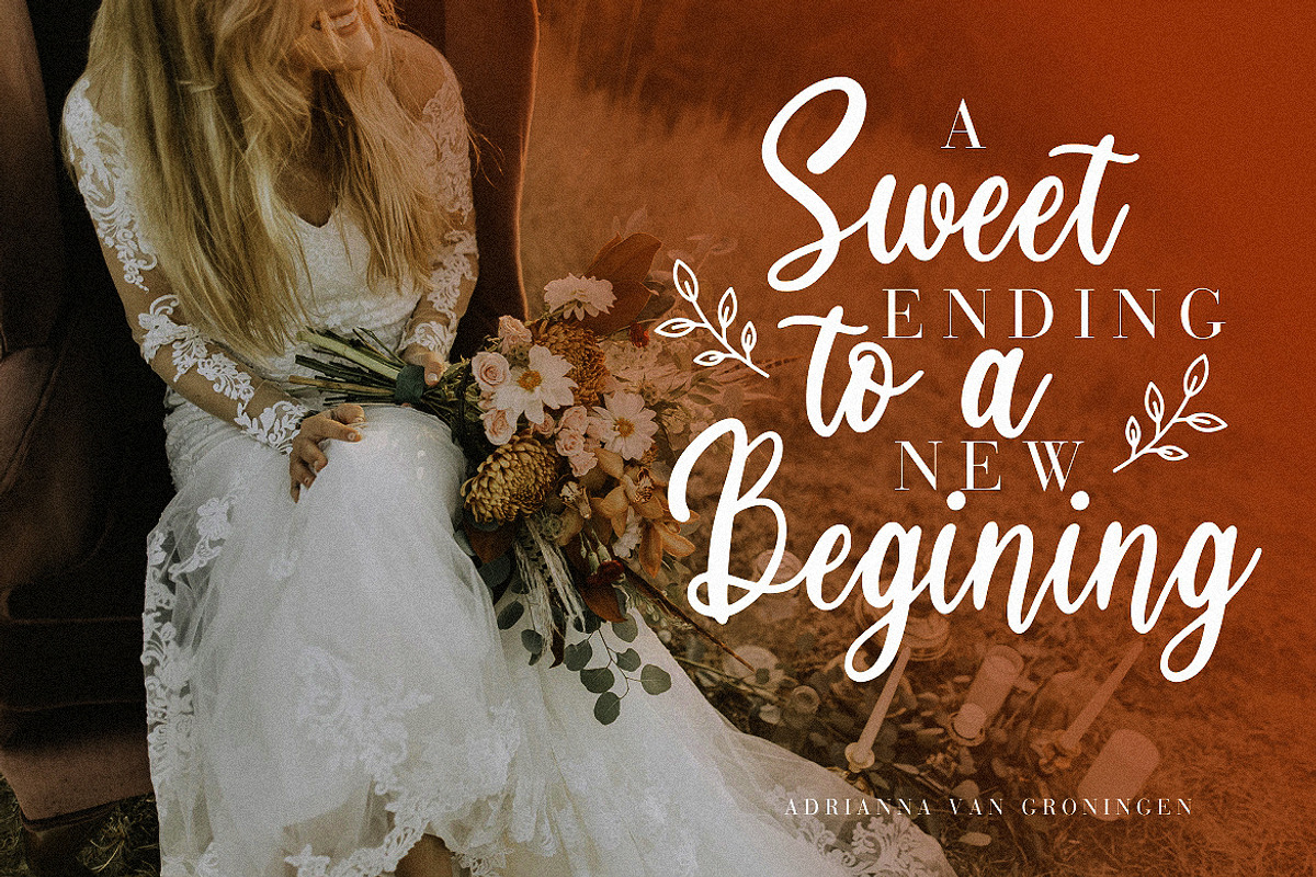 Butterly Calligraphy Business Font preview 6