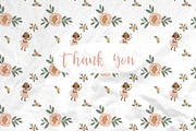 Flower Fairy Vector Clipart, a Decorative Illustration by Jenny Quince (Thumbnail 10 of 10)