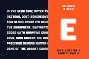 Grendo – A Bold Futuristic Typeface, a Sans Serif Font by alpercakici (Thumbnail 6 of 20)