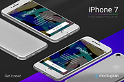Iphone 7 Mockup Isometric White, an iPhone Mockup by mockuptain (Thumbnail 7 of 7)