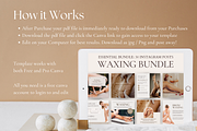 Waxing Instagram Templates, a Social Media Template by Design Lush Studio (Thumbnail 7 of 8)