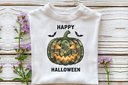 Camo Pumpkin Halloween Sublimation, an Illustration by DreamCafeArt (Thumbnail 5 of 6)
