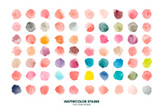 Huge set watercolor vector stains, a Texture Graphic by Ibrin's Shop (Thumbnail 6 of 14)