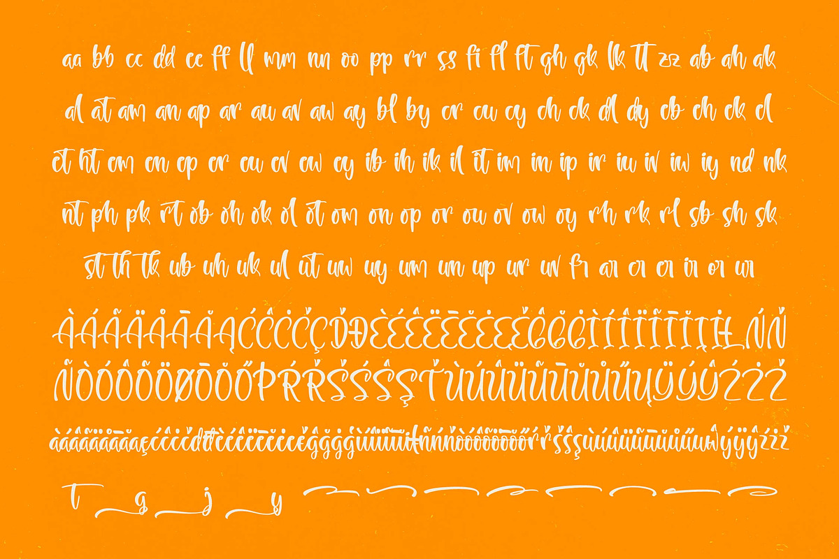 Behavior Goldway Bold Hand Font, a Script Font by stylishtype.co (Photo 19 of 20)