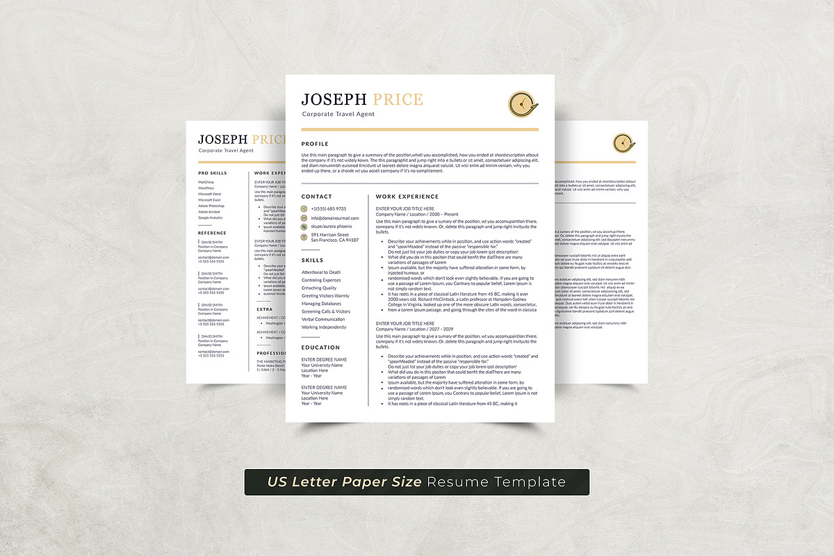 Resume, a Resume Template by DesignDevisers (Photo 6 of 10)