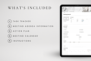 Digital Meeting Journal for Notion, a Templates & Theme by BRANDcontent (Thumbnail 3 of 6)