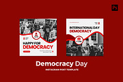 Democracy Day Instagram Post, a Social Media Template by CavenArt (Thumbnail 2 of 5)