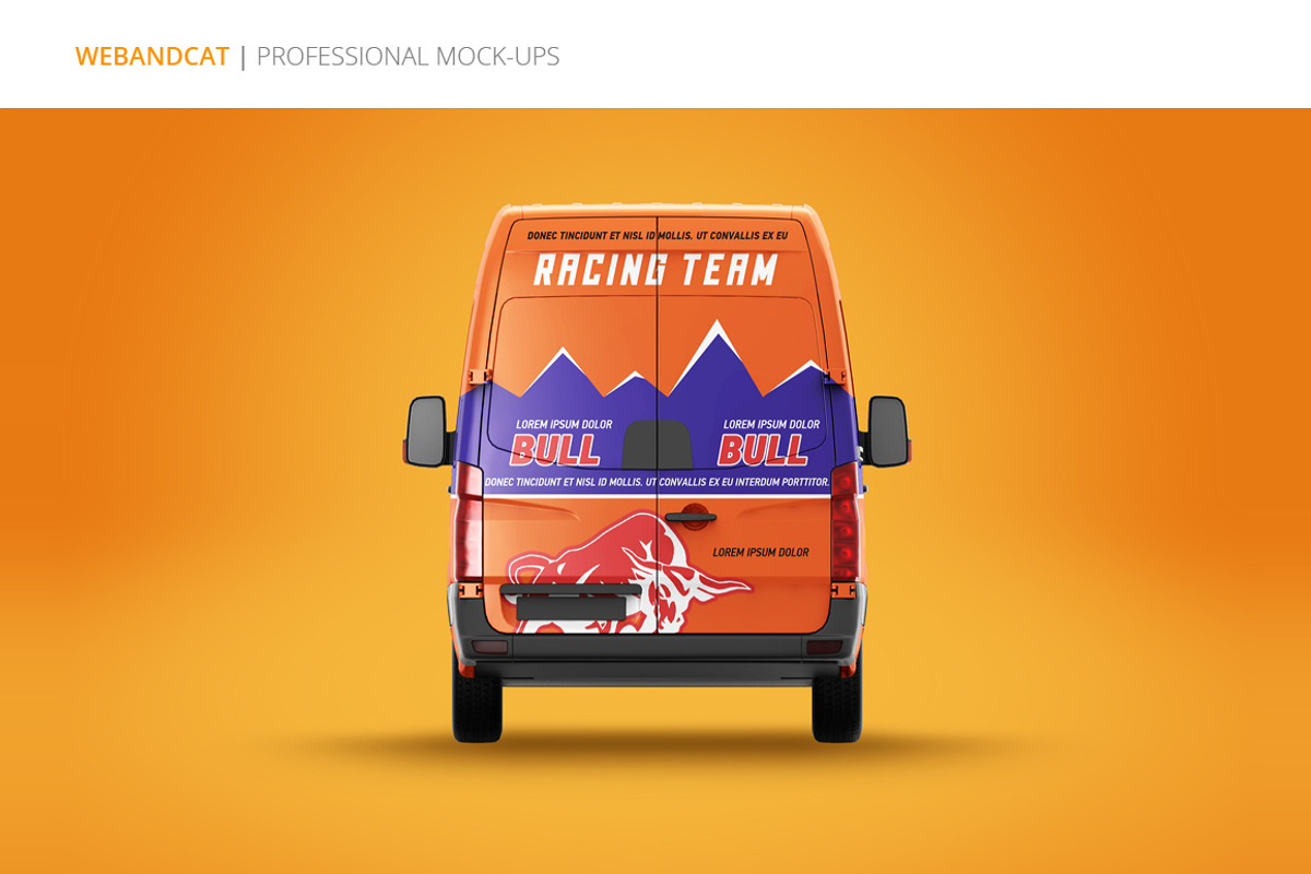 Van Mock-Up, a Mockup by WebAndCat (Photo 6 of 7)