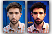 Cartoon Oil Painting, an Action Add-On by DesignCave (Thumbnail 2 of 5)