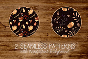 Autumn Harvest Watercolor Clipart, an Illustration by Sha1nee (Thumbnail 4 of 6)