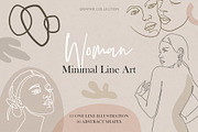 Abstract & Line Art BUNDLE - 4in1, a Person Illustration by ms Julia Nova (Thumbnail 4 of 13)
