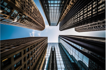 High city tower. Generate Ai, an Architecture Photo by Ylivdesign