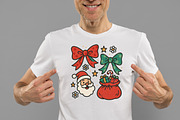Santa Christmas Coquette Png, an Illustration by Designworld (Thumbnail 2 of 5)