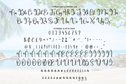 Beautiful Beach | Script Font, a Handwritten Font by Scratchones (Thumbnail 7 of 9)