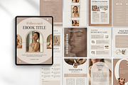 Wellness Coach Ebook Template Beige, a Magazine Template by DigiPax (Thumbnail 6 of 11)