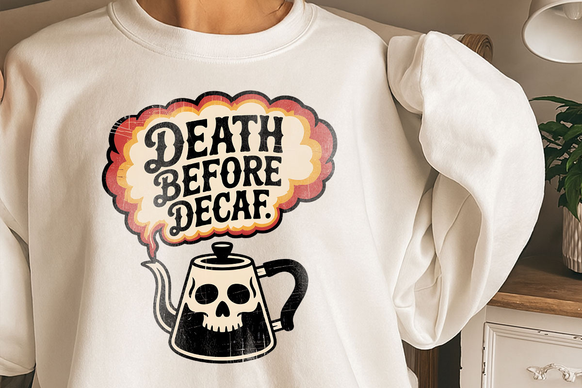 Caffeine & Chaos, Retro Coffee, an Object Graphic by GlitterCraft (Photo 80 of 101)
