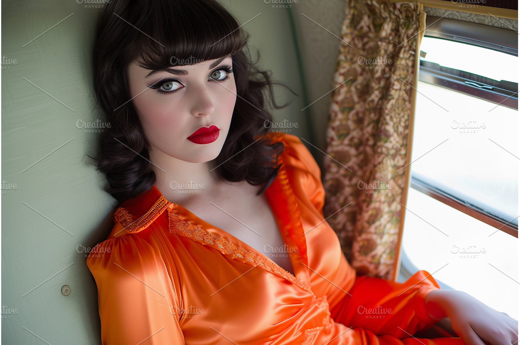 Vintage Glamour Fashion Editorial, a Beauty & Fashion Photo by Lermont51