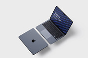 MacBook Air 2022 mockup, a Device Mockup by SPEED APEX (Thumbnail 2 of 5)