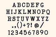 Capital Heritage, Vintage Serif Font, a Slab Serif Font by Fourteen Letter (Thumbnail 4 of 5)